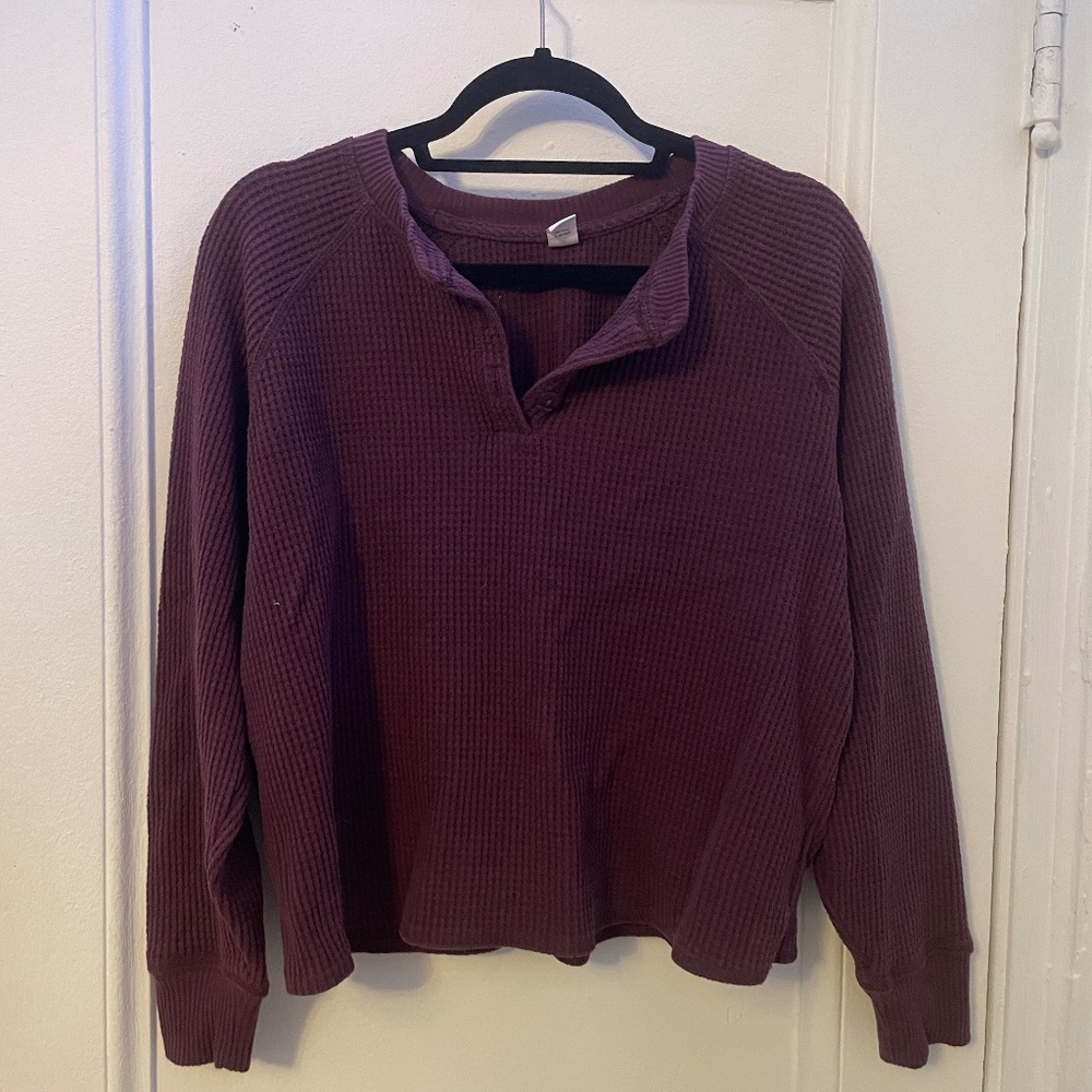 Long sleeve Henley